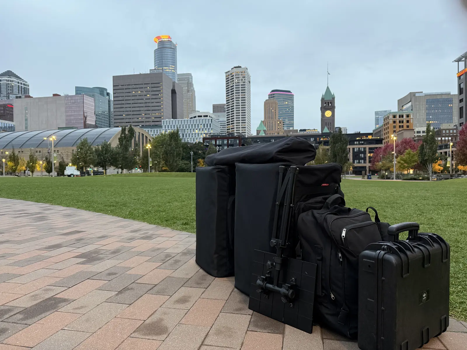 Professional sound equipment compared to consumer Bluetooth speakers