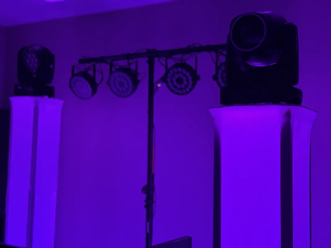 SoundMN team setting up at an outdoor festival in Minnesota