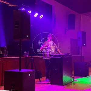 Medium event sound and lighting rental package Minnesota – professional audio and lighting for parties and weddings