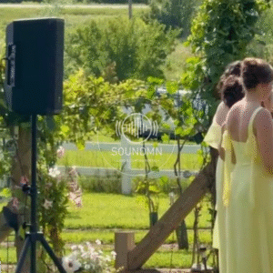 battery powered speaker rental for wedding ceremony Minnesota